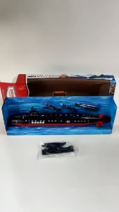 Modern submarine model aircraft carrier with bracket ship model submarine hand do navy fan toy gift