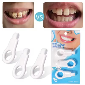 Nano ToothbrushTongue CleanerEraser Tartar Removing Black StainsSoft Toothbrush for Sensitive Gums for KidsAdultsElderly