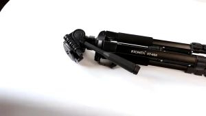 ST-666/360/3520 แบบพกพาอลูมิเนียมกล้องดิจิตอล SLR ขาตั้งกล้องโทรศัพท์มือถือขาตั้งกล้อง V บันทึกแหวนผู้ถือแสง