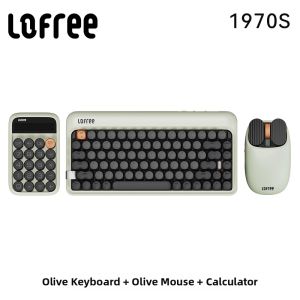 Lofree | Retro 1970s Dot Mechanical Keyboard Tri-mode Wireless Bluetooth