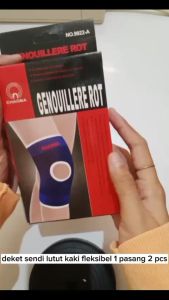 Deker Kaki Lutut Genouillere Chaoba Rot 9992 - DEKER LUTUT KNEE SUPPORT