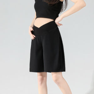 MIDULI | Breathable Summer Maternity Shorts Wide Leg Design