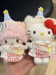 Đồ Chơi Búp Bê Hellokitty Dễ Thương DIY Đồ Trang Trí Treo Túi Đeo Chìa Khóa Đồ Chơi Búp Bê Bằng Vải Nhung Hoạt Hình Dành Cho Người Lớn