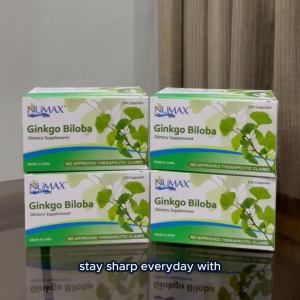 Numax Ginkgo Biloba Dietary Supplement Capsule (Promo Pack)