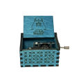 ธีมเพลงกล่องไม้ Hand Cranked Queen Jurassic Park Neverland Casket caja ดนตรีวันวาเลนไทน์วันเกิดวันหยุดของขวัญ. 