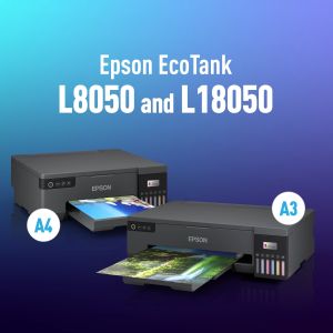 Epson EcoTank L8050 Ink Tank A4 Photo Printer (Photo/CD/DVD/ID Card Printing)