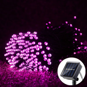 5/7/12/22M Solar Garland Lamp LED Icicle Fairy String Lights for Outdoor Garden Christmas Tree Wedding Party Home Decoration