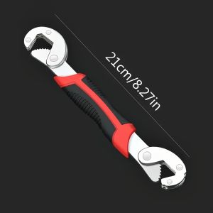 Adjustable Spanner Universal WrenchQuick Multi-functionNew Grip 6-22mm 1 packs，Universal Opening Wrench