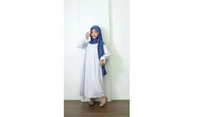 Jilbab Anak Perempuan Pashmina Inner Jersey 4-10 Tahun