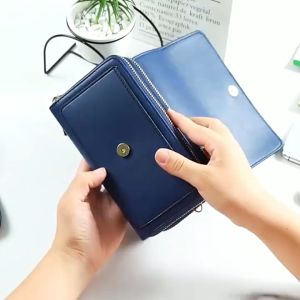 Myshoe กระเป๋าสตางค์ใบยาว กระเป๋าสะพาย กระเป๋าใส่มือถือ กระเป๋าใส่โทรศัพท์ พร้อมส่ง