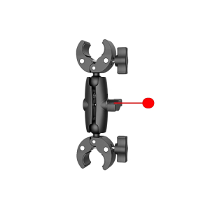Double-headed powerful crab claw clamp outdoor anti-shake motorcycle fixed bracket action camera riding bracket