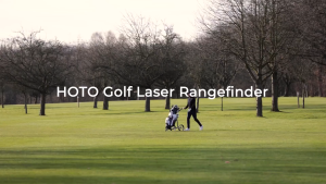HOTO Golf Laser Rangefinder - 1200-Yard Range 6x Magnification Slope & Flag Lock Quick Feedback