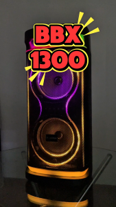 Audiobox BBX1300 Bluetooth USB Outdoor Portable Rechargeable Speaker with 2 Wireless Mic