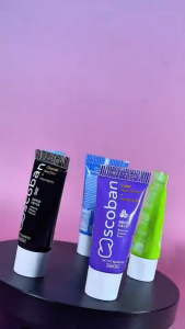 【TRAVEL ESSENTIAL】Scoban Mini Toothpaste Purple Whitening Bamboo Charcoal Herbal Anticavity SLS-Free 15g