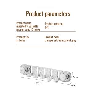 [Nohole Installation]Water Ripples Rotating Suction Cups Hooks/Loadbearing Moistureproof Waterproof Tidy Storage Light Luxury No Trace Hooks/浴室轻奢无痕神器挂钩