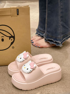 QIAOHUI | Non-slip Comfortable Thick Heel Women One-strap Summer Outdoor Slippers