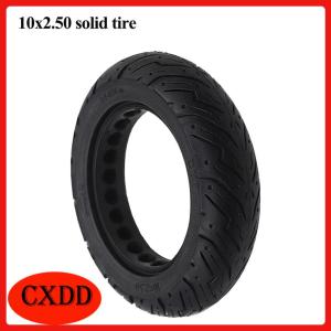 Wear-resistant 10x2.50 honeycomb solid tire for 10 inch electric scooter made of high elasticity rubber