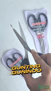 Gunting Gunindo KA Gunting Kertas Sedang Stainless Kantor Tajam Scissor