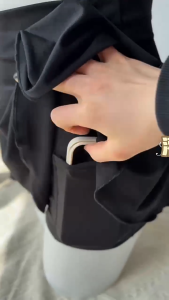 KIRAME Sports Pleated Skort High Waist with Pockets Quick-Dry Packable Skirt for Tennis and Casual Everyday Wear