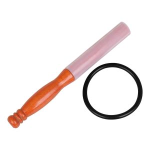IRIN | Special Crystal Bowl with Rubber Ring Music Bowl Singing Bowl Knocking Stick Percussion Instrument Accessories