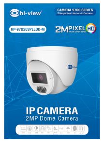 กล้องHIVIEW IP HP-97D204PELOD-M.POE.พร้อมไฟพน้ากล้อง
