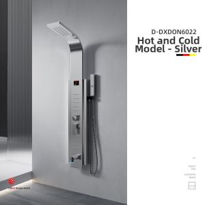 DXD | Home Use Constant Temperature Pressure Shower Head Gray