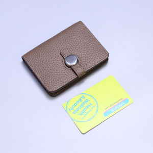 fashiontaker | Slim Small Leather Card Wallet