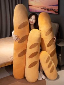 Đệm Đầu Giường Hình Bánh Mì Kiểu Pháp Dễ Thương Có Thể Tháo Rời Đệm Hông Cho Nữ Đệm Hông Xếp Lớp Đệm Tròn Hình Trụ Đơn Giản Hiện Đại