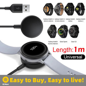 【Fast Shipping】 USB Charger Cable for Samsung Galaxy Watch 5 Pro 5 4 3 Universal Bracket Smartwatch Charging Hodler Stand Dock Bracket Samsung-Watch-Charger