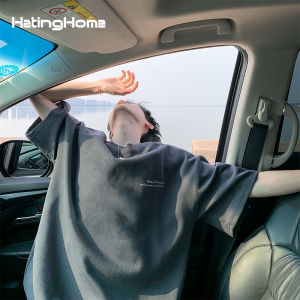 HetingHOME | เสื้อยืดแขนสั้นหลวมสไตล์อเมริกันสำหรับคู่รัก Hetinghome ฤดูร้อนปี 2024 เสื้อยืดผู้ชายผู้หญิงแบบไม่ระบุเพศ ทรงหลวม สไตล์ฮิปฮอป