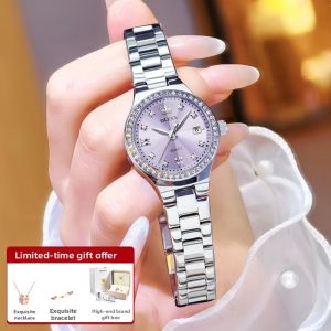 OLEVS | Luxury Red Ladies Watch