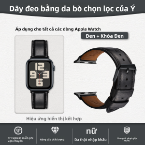 Maikes | Dây Đeo Đồng Hồ Da Thật Nam