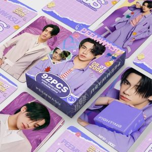 ELACCENT 92 miếng một hộp xe buýt Nam Bộ sưu tập nhóm thẻ ảnh peemwasu nhãn dán thẻ Lomo hai mặt