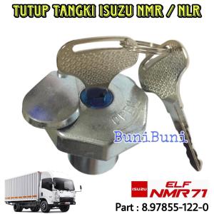 TUTUP TANGKI ISUZU NMR / Tutup Tengki Minyak Solar Truk ISUZU NMR 71 - 81 / NLR 55 / NMR71 / NMR81 / NLR55 EURO 4