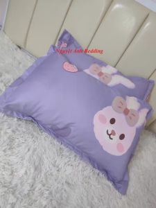 Combo gối nằm ngủ (vỏ+ruột) cho người lớn mềm mại kháng khuẩn kích thước 40x60cm - có khoá kéo - có bán lẻ ruột trắng - [TAM GIÁC GHI]