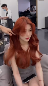 SENASAKI 100ml Hair Dye and 100ml Oxidant 1 Set Hair Color Milk Tea Ash with Compete Tools