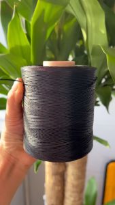 Chỉ sáp nến khâu giày dép sợi dẹt