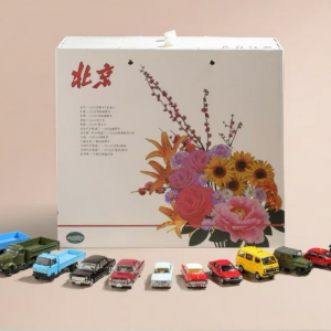 GANGJIE | Bộ Sưu Tập Mô Hình Xe Ô Tô Cổ Trung Quốc Nhỏ 1/64