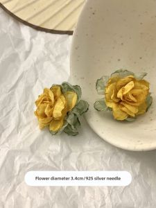 Flower Necklace Female Summer Sweet Cute Fairy Stylish Necklace Neck Flower Choker Pearl Neckband Necklet