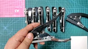 Edge Banding Punching Pliers Hole 8mm 10mm Aperture Card Corner Round Puncher Paper Cutter