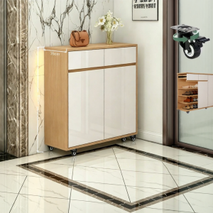 ENLUOLIJIA | High-end Outdoor Shoe Cabinet With Drawer Wheels