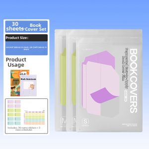 Nusign | Easy-to-Apply Waterproof Non-Slip Transparent Book Covers