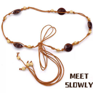 JIFANPAUL | Đầm Trang Trí Bohemian Thắt Dây Có Phom Bóng
