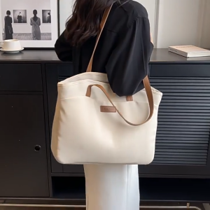 Comelnya Oxford Woman Shoulder Bag Simple Design Viral Modern Beg Wanita Gaya Moden Aesthetic Baharu