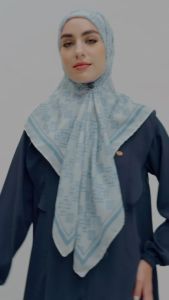 Jual Hijab Segiempat Nibras TANDA CINTA AMARA SCARVES  112 x 112 Voal Premium