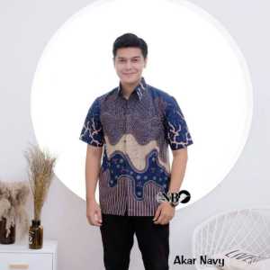 Baju Batik Pria Lengan Pendek Size Standar-Jumbo (M -10Xl) Seragam Batik Kantor