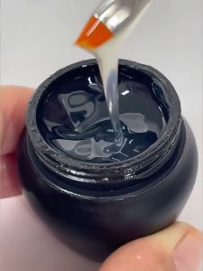 B&E 3ml/8ml Transparent Stuck Drill Glue Adhesive Rhinestone Jewelry Decoration Nail Art Decoration Point Drill Gel DIY Portable Manicure Tools