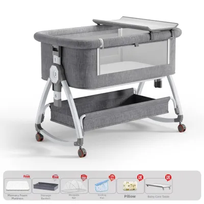 Portable Foldable Rocking Baby Bed