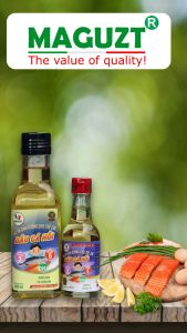 Dầu Cá Hồi Ăn Dặm Maguzt Nguyên Chất