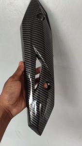 Black Carbon Cover / tutup knalpot Beat Esp 2017